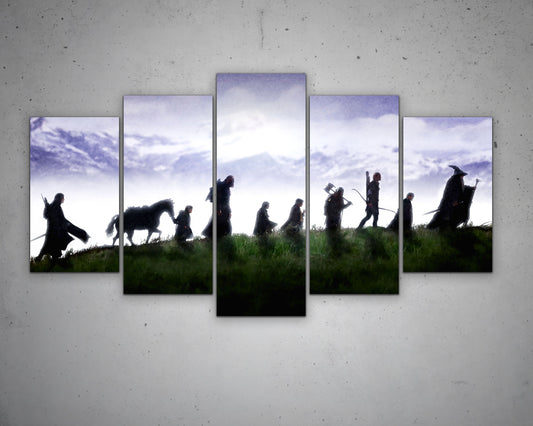 The Fellowship Multicolour Wall Art