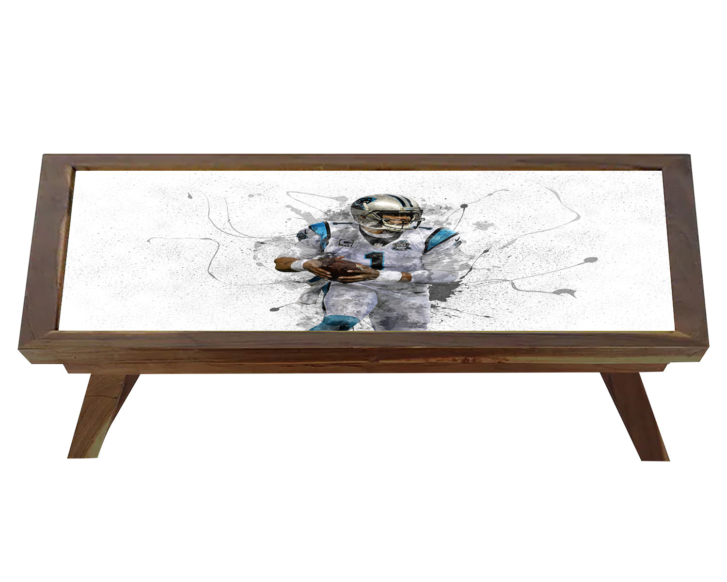 Cam Newton Splash Effect Coffee and Laptop Table 