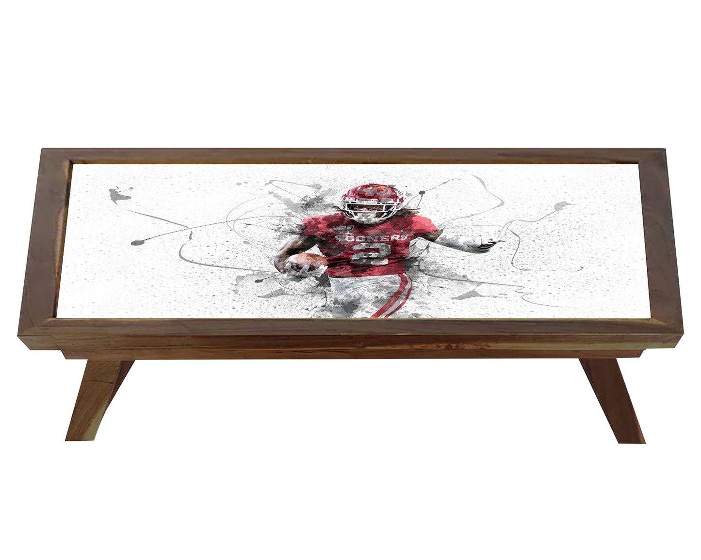 CeeDee Lamb Splash Effect Coffee and Laptop Table 