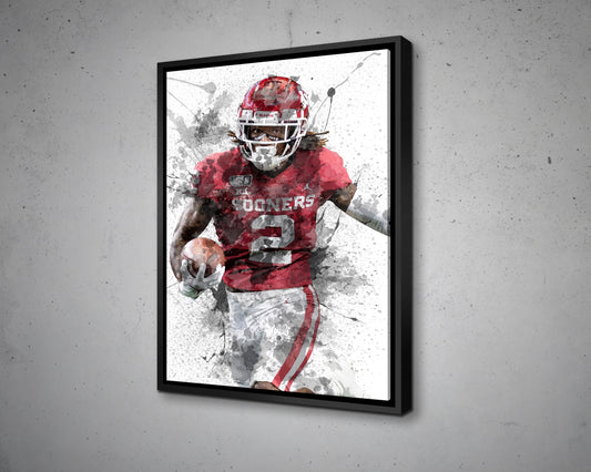 CeeDee Lamb Canvas Wall Art