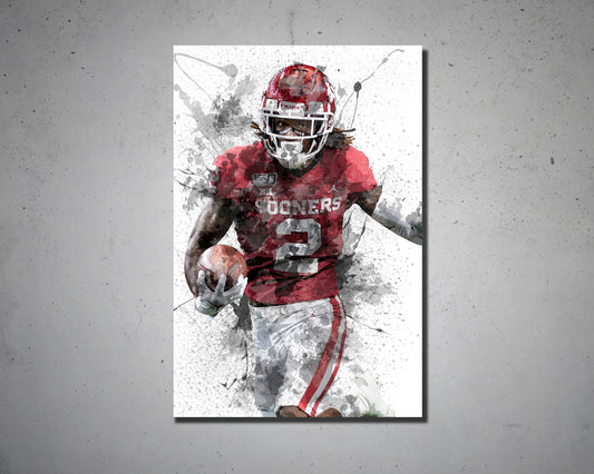 CeeDee Lamb Canvas Wall Art