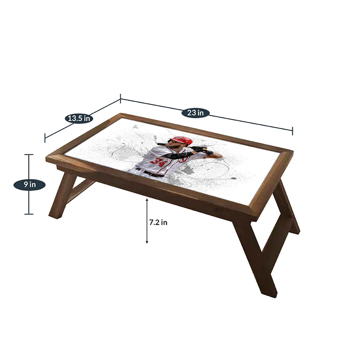 Bryce Harper Splash Effect Coffee and Laptop Table 