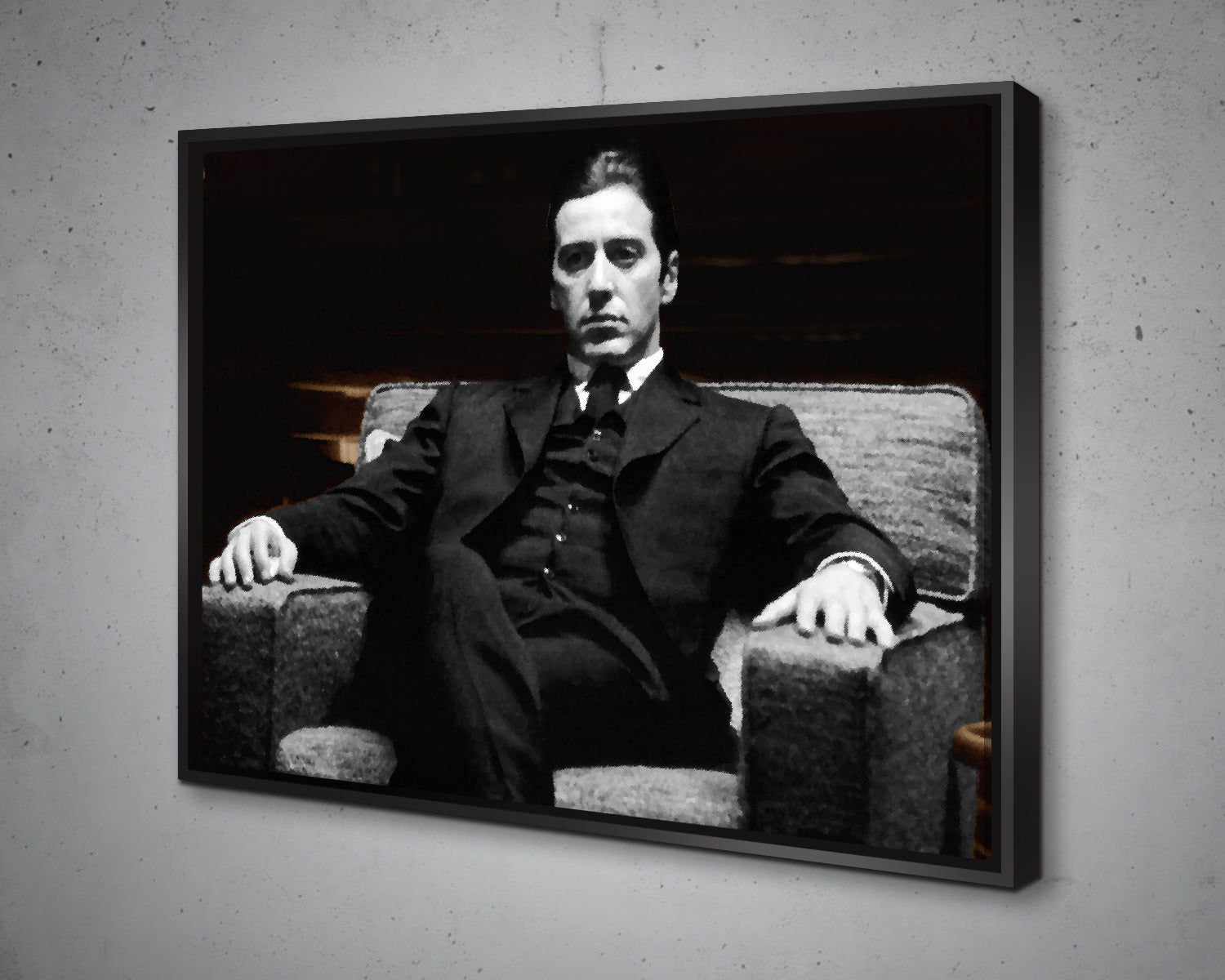 Abstract Godfather Multicolour Wall Art 