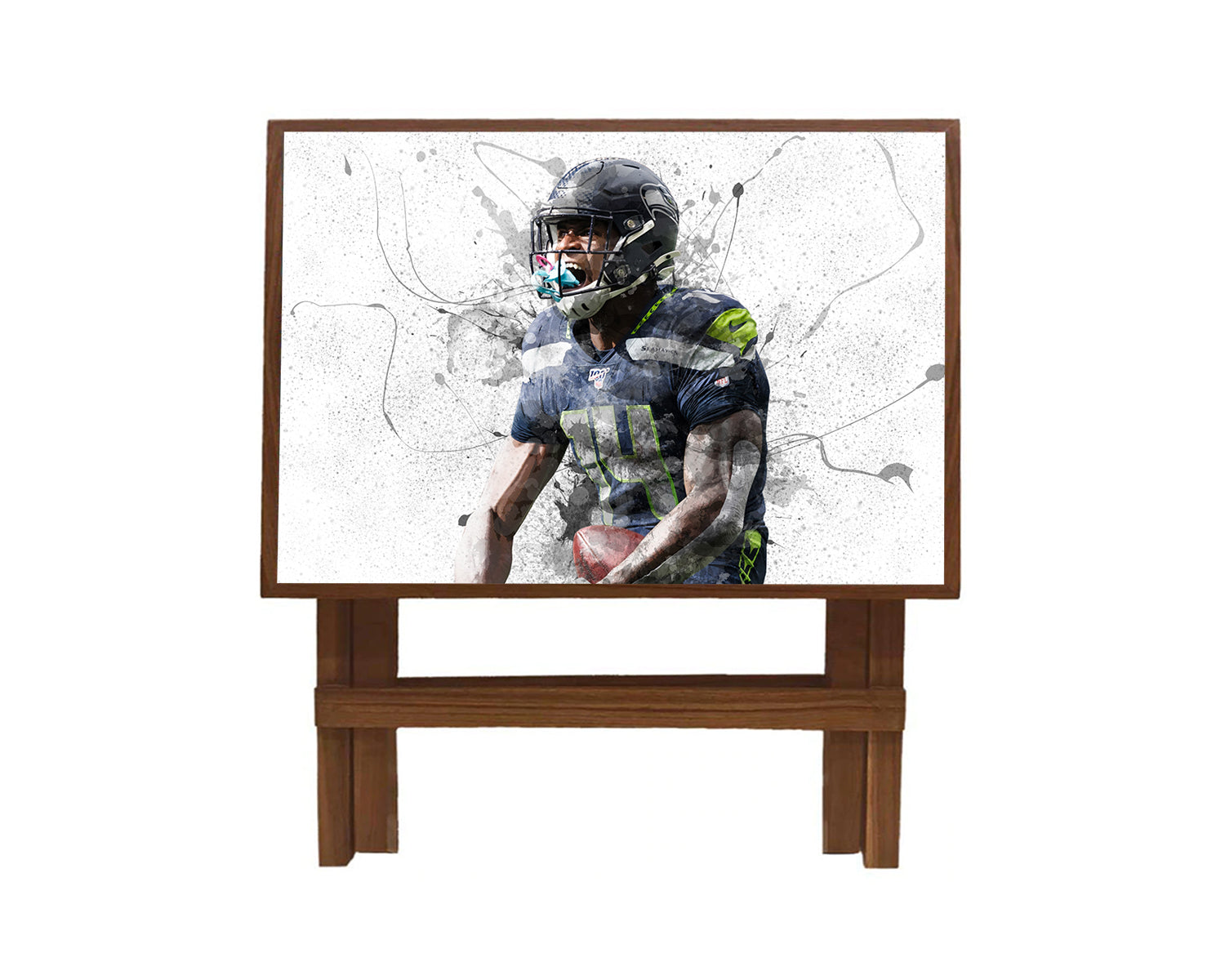 DK Metcalf Splash Effect Coffee and Laptop Table 