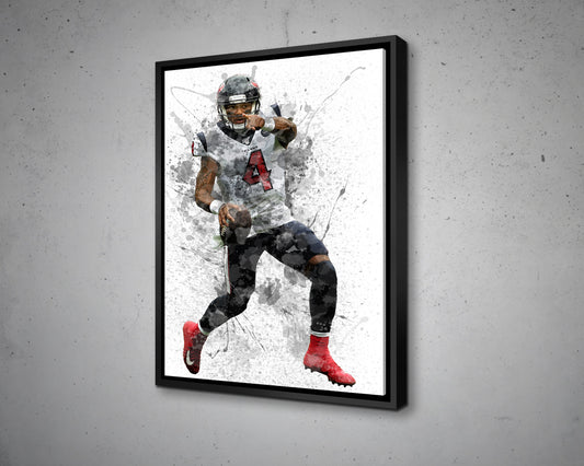 Deshaun Watson Canvas Wall Art