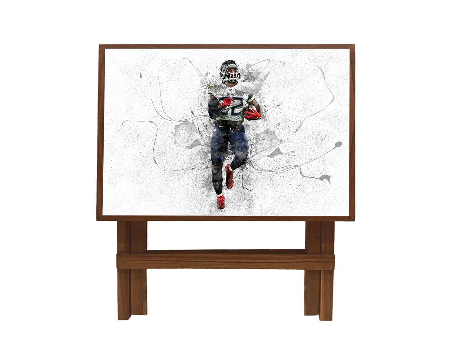 Derrick Henry Splash Effect Coffee and Laptop Table 