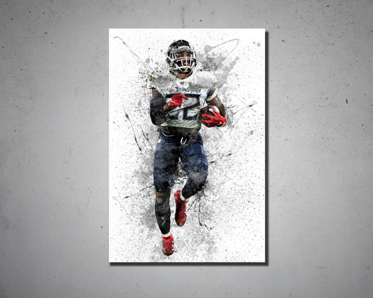 Derrick Henry Canvas Wall Art 