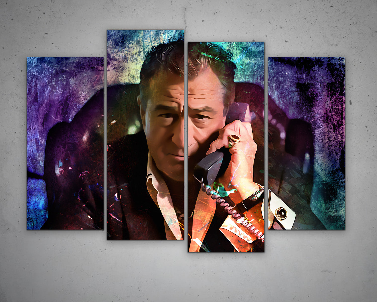 Deniro Multicolour Wall Art 