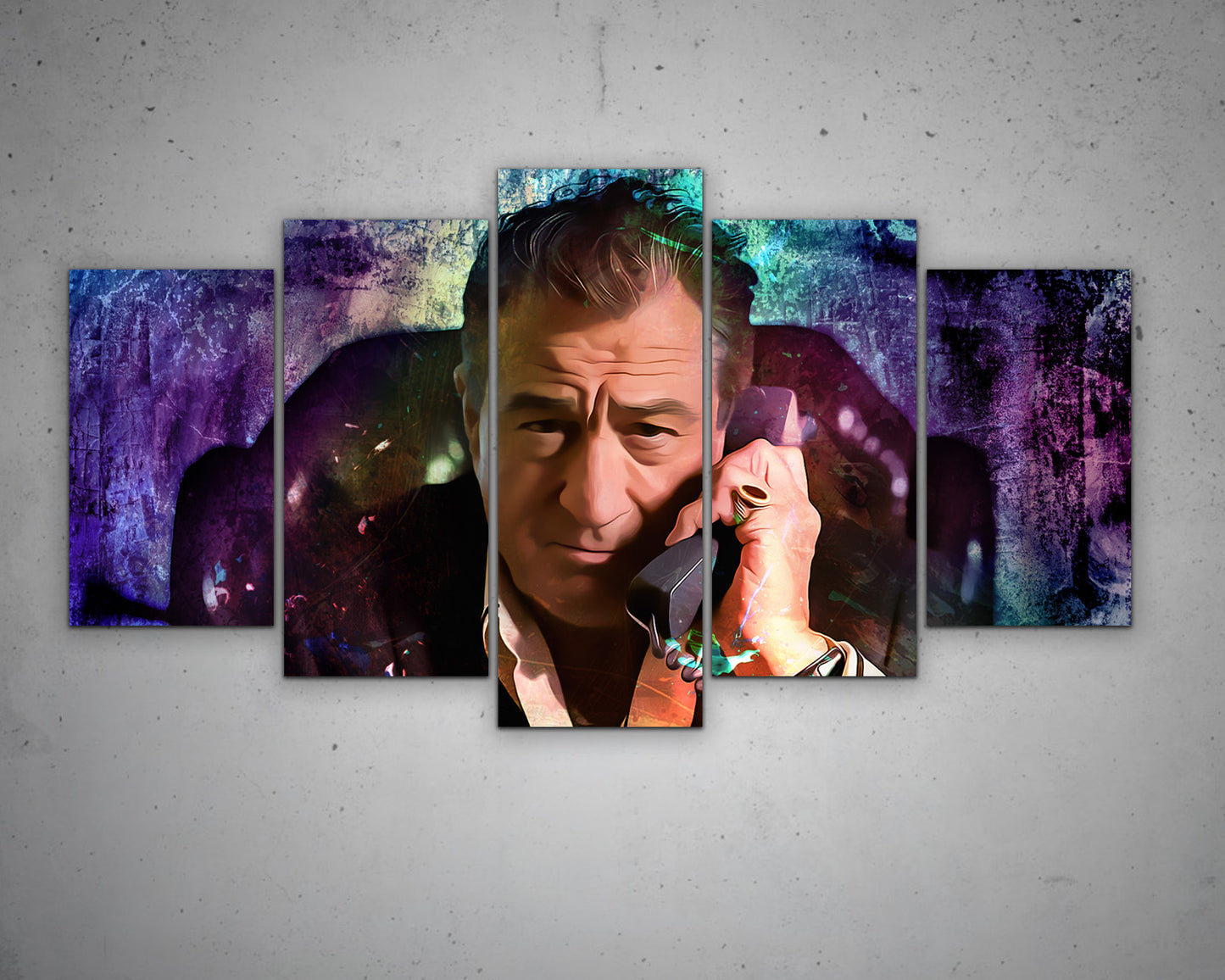 Deniro Multicolour Wall Art 