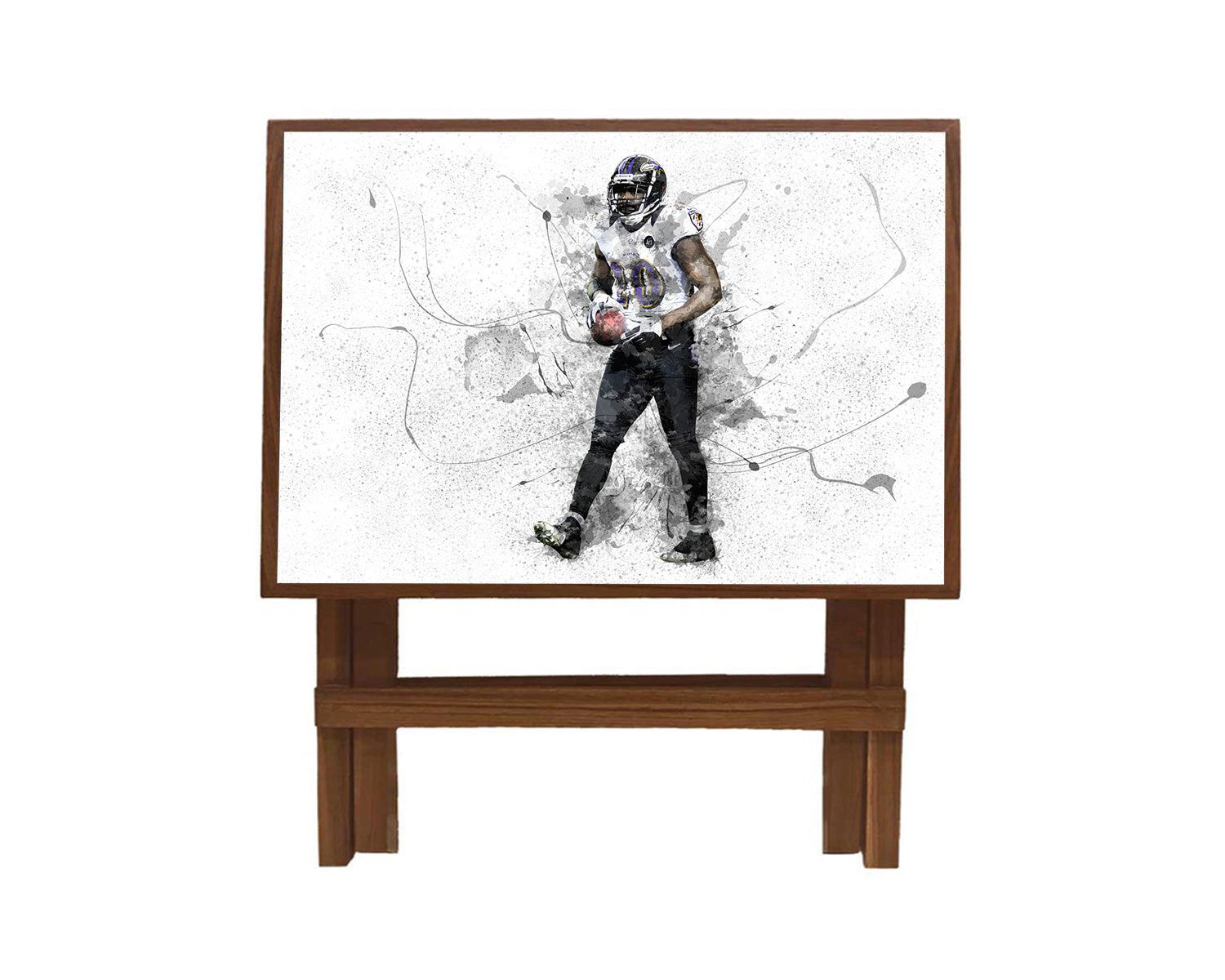 Ed Reed Splash Effect Coffee and Laptop Table 