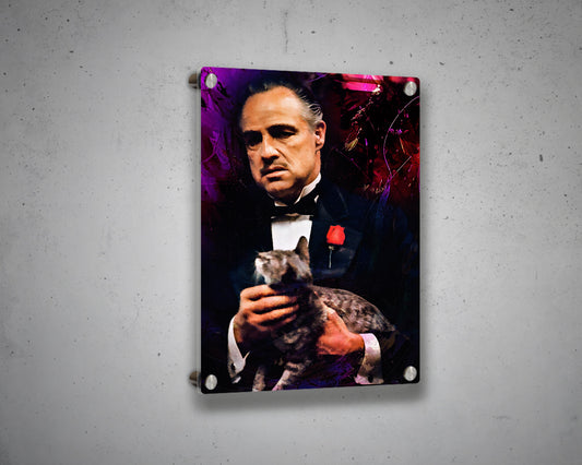 Don Corleone Multicolour Wall Art 