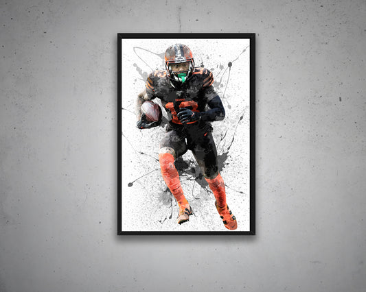 Odell Beckham jr Canvas Wall Art