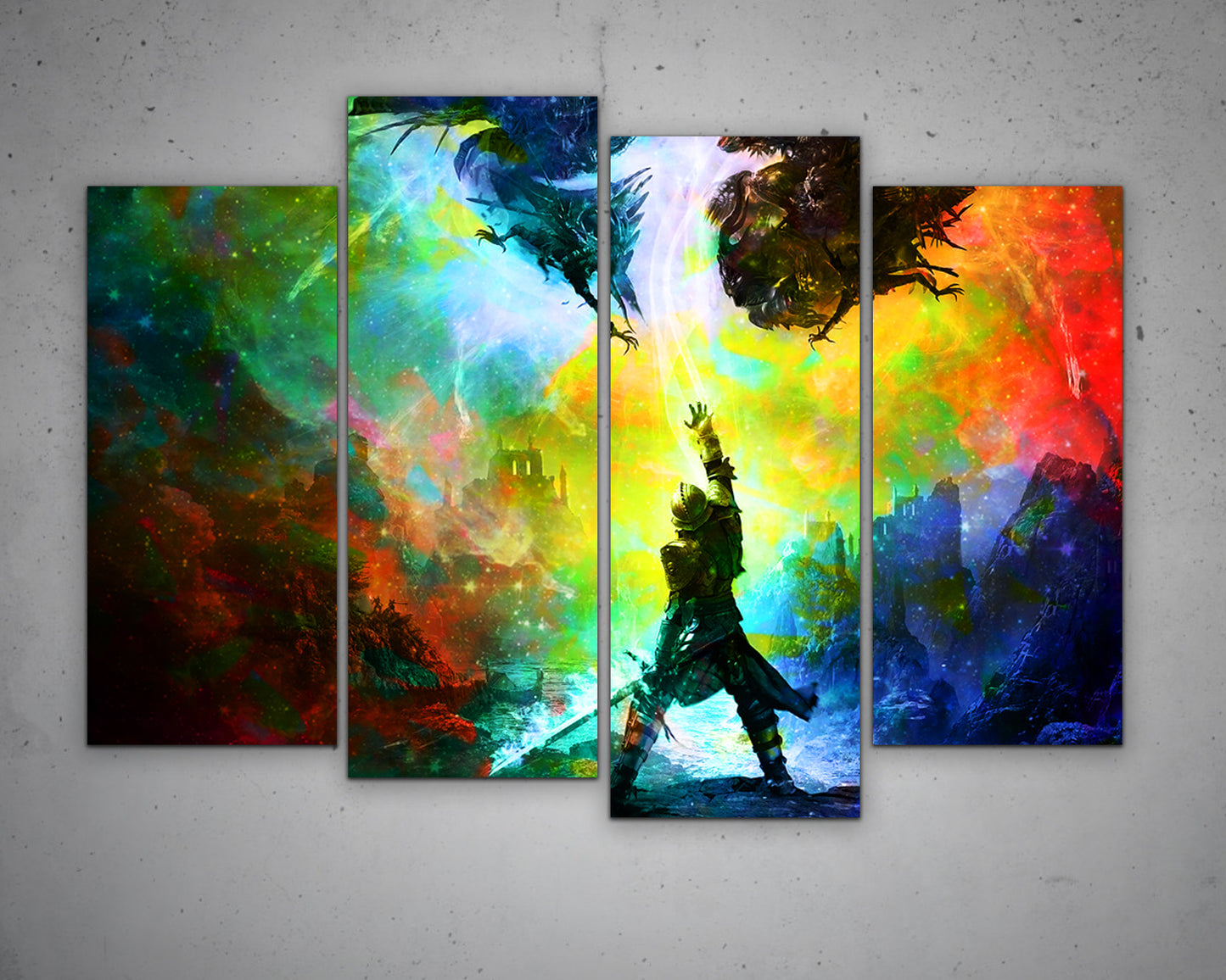 Dragon Age Multicolour Wall Art 