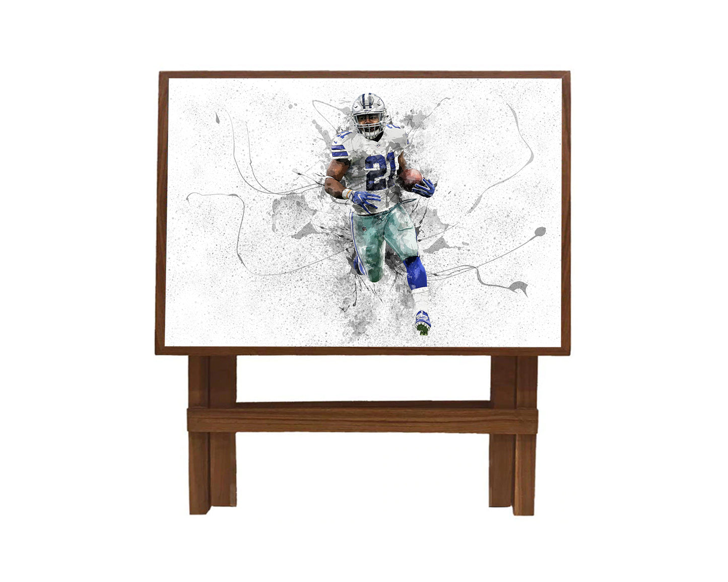 Ezekiel Elliott Splash Effect Coffee and Laptop Table 