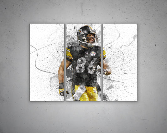 Hines Ward Canvas Wall Art
