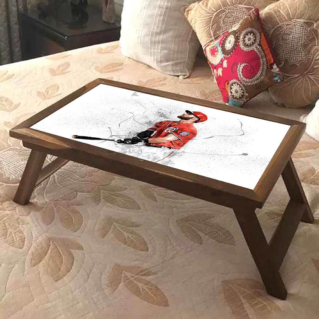 Bryce Harper Splash Effect Coffee and Laptop Table 