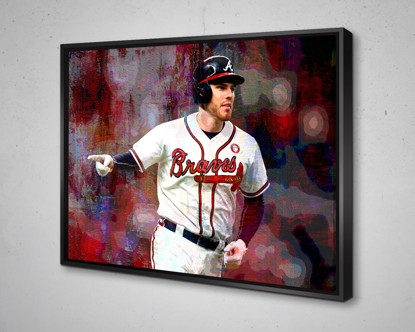 Freddie Freeman Multicolour Wall Art 