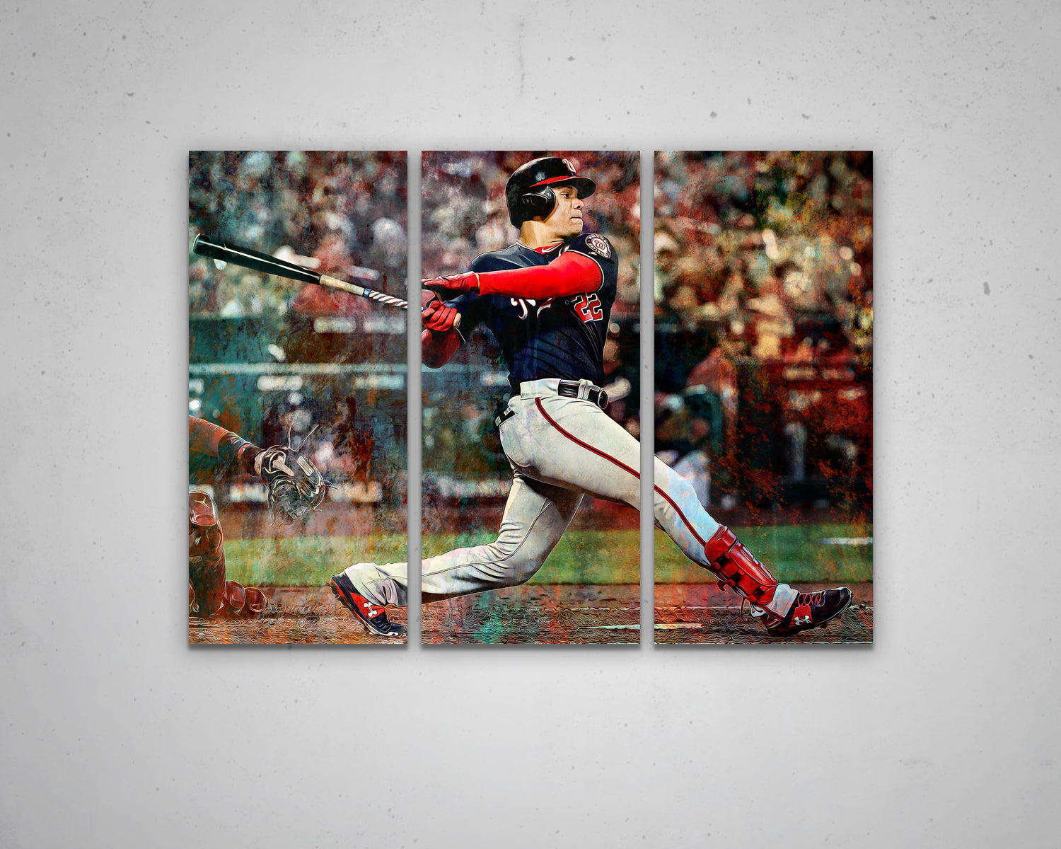 Juan Soto Multicolour Wall Art 