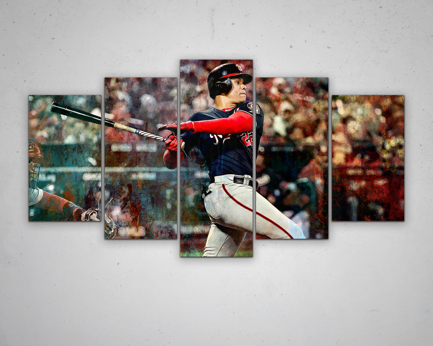 Juan Soto Multicolour Wall Art 