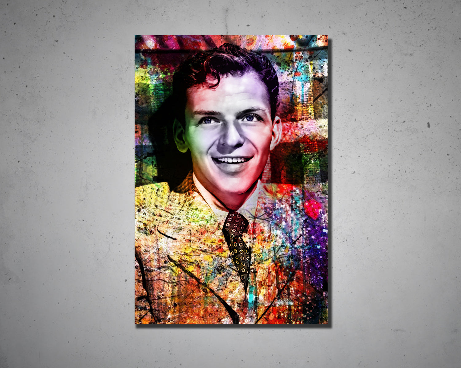 Frank Sinatra Multicolour Wall Art 