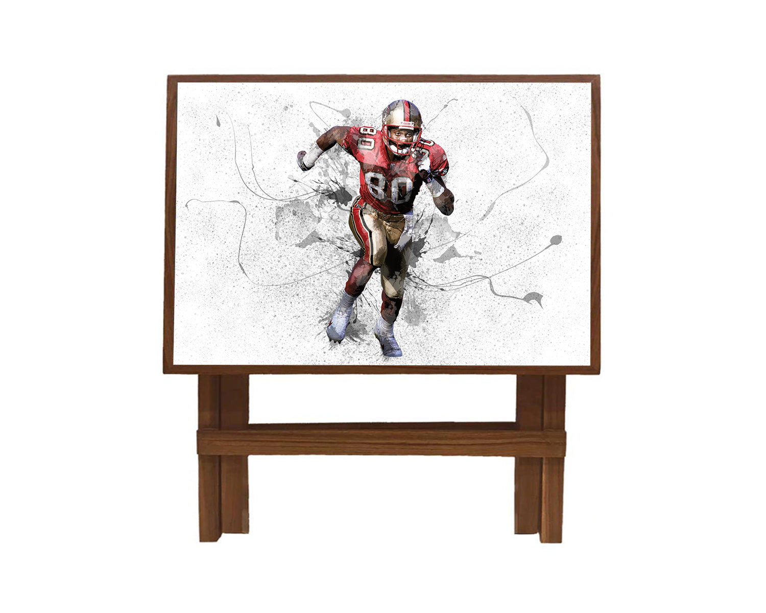 Jerry Rice Splash Effect Coffee and Laptop Table 