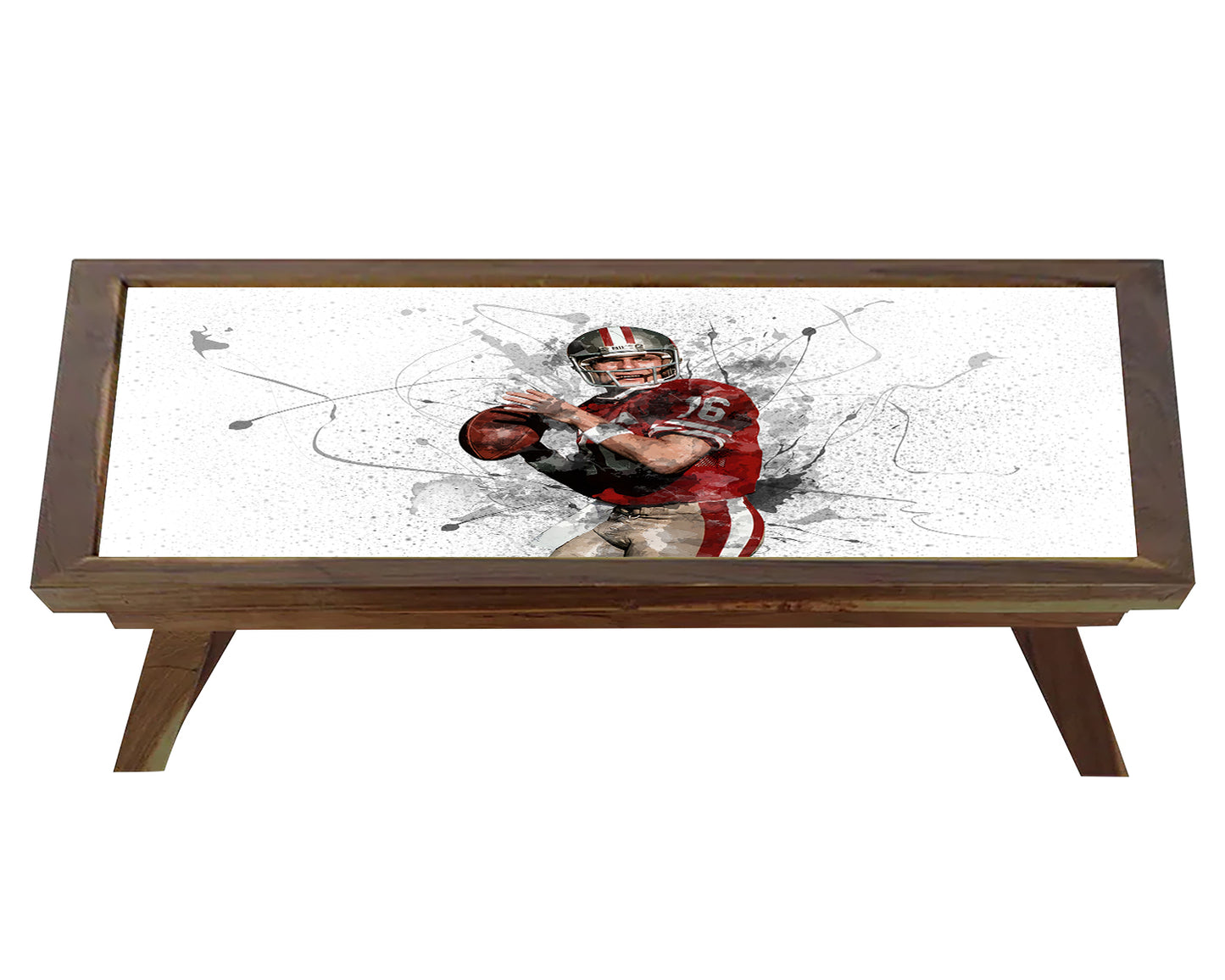 Joe Montana Splash Effect Coffee and Laptop Table 