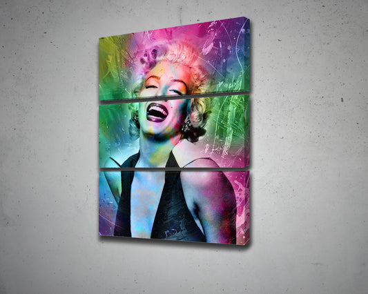 Marilyn Monroe Multicolour Wall Art 