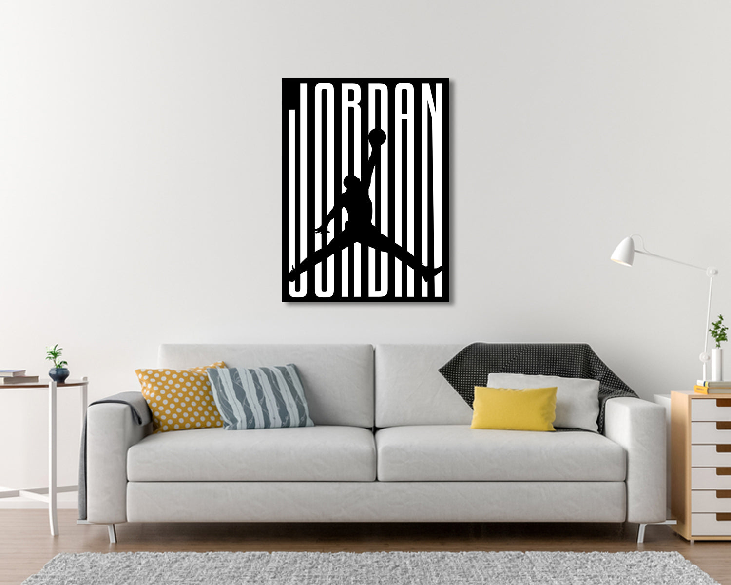 Michael Jordan Sport Quote Canvas Wall Art 