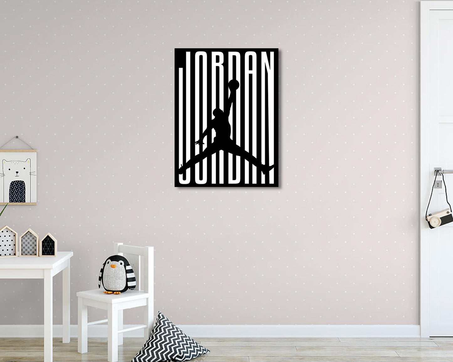 Michael Jordan Sport Quote Canvas Wall Art 