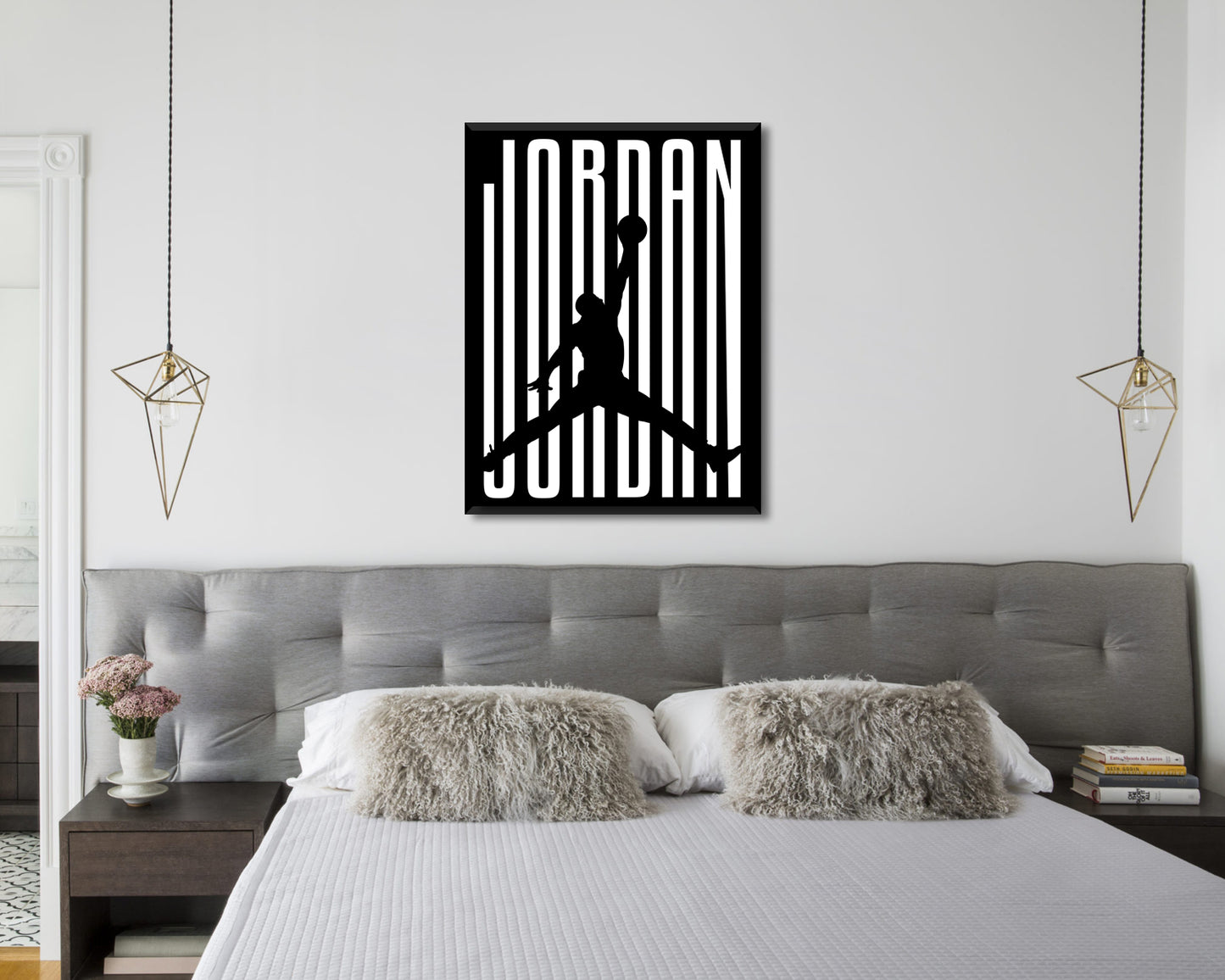 Michael Jordan Sport Quote Canvas Wall Art 