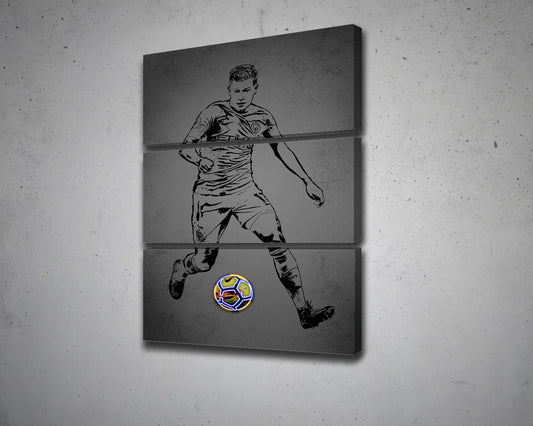 Kevin De Bruyne Canvas Wall Art