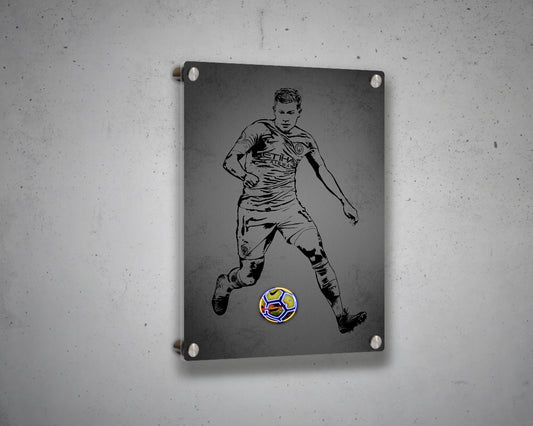 Kevin De Bruyne Canvas Wall Art