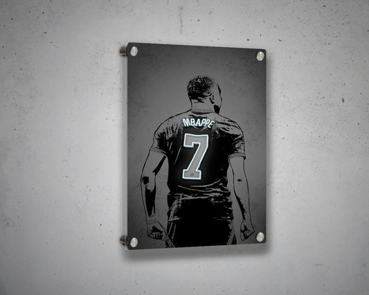 Kylian Mbappé Canvas Wall Art