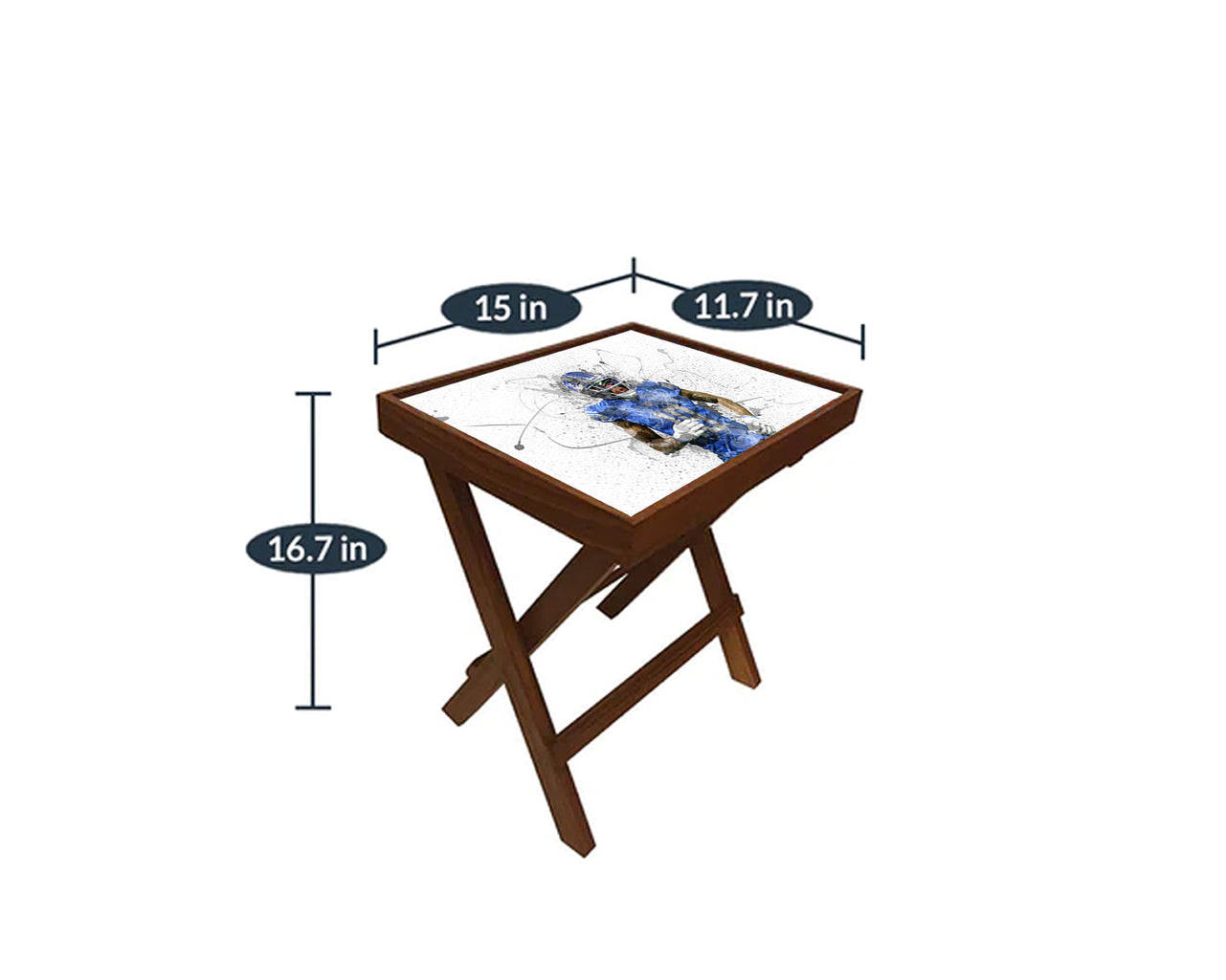 Kenny Golladay Splash Effect Coffee and Laptop Table