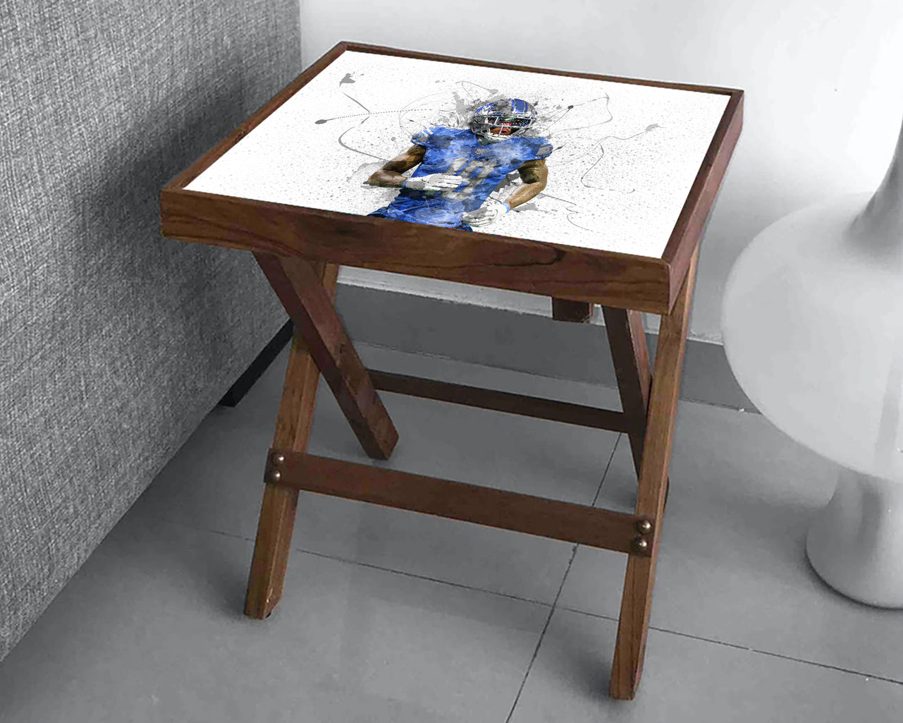 Kenny Golladay Splash Effect Coffee and Laptop Table