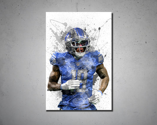 Kenny Golladay Canvas Wall Art