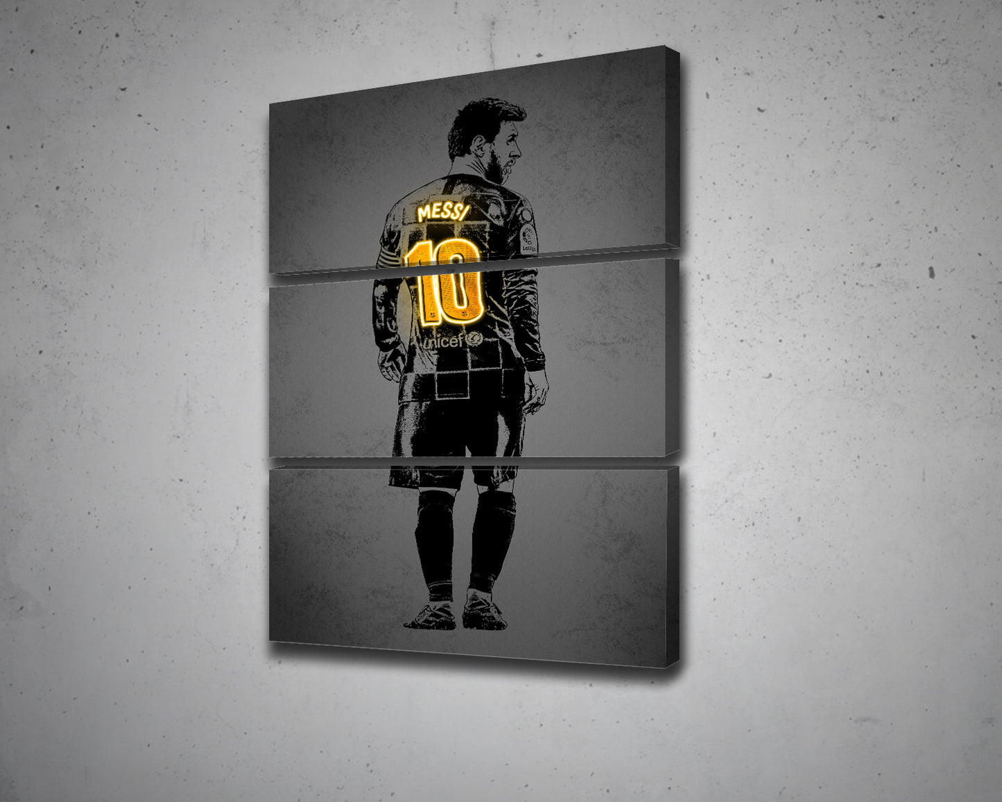 Lionel Messi Canvas Wall Art 