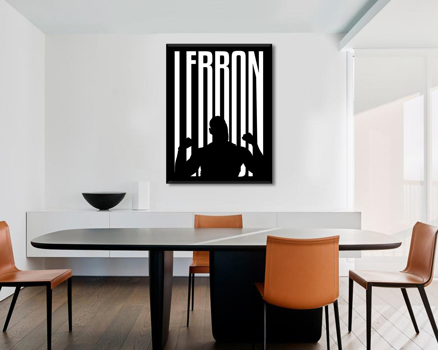 Lebron James Sport Quote Canvas Wall Art 