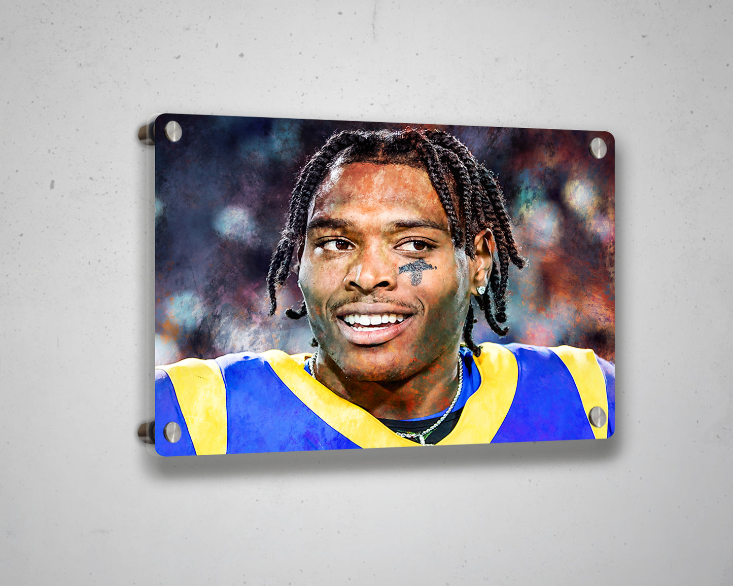 Jalen Ramsey Multicolour Wall Art 