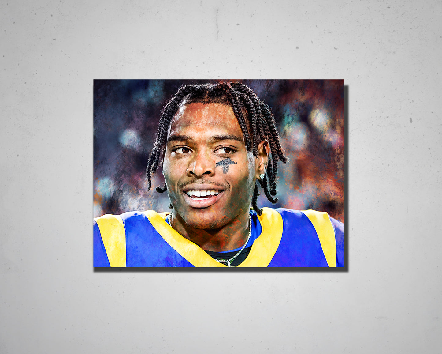 Jalen Ramsey Multicolour Wall Art 