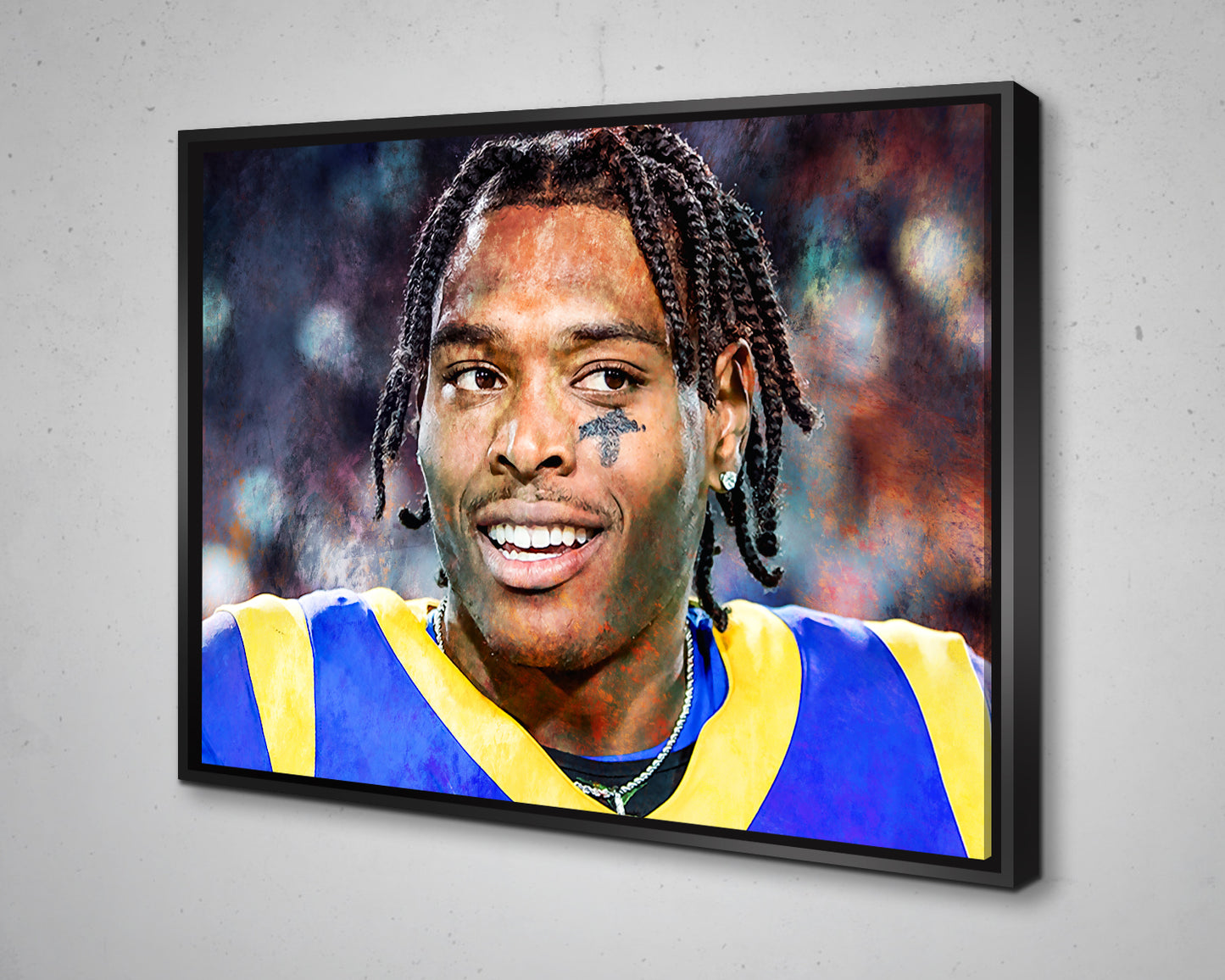 Jalen Ramsey Multicolour Wall Art 