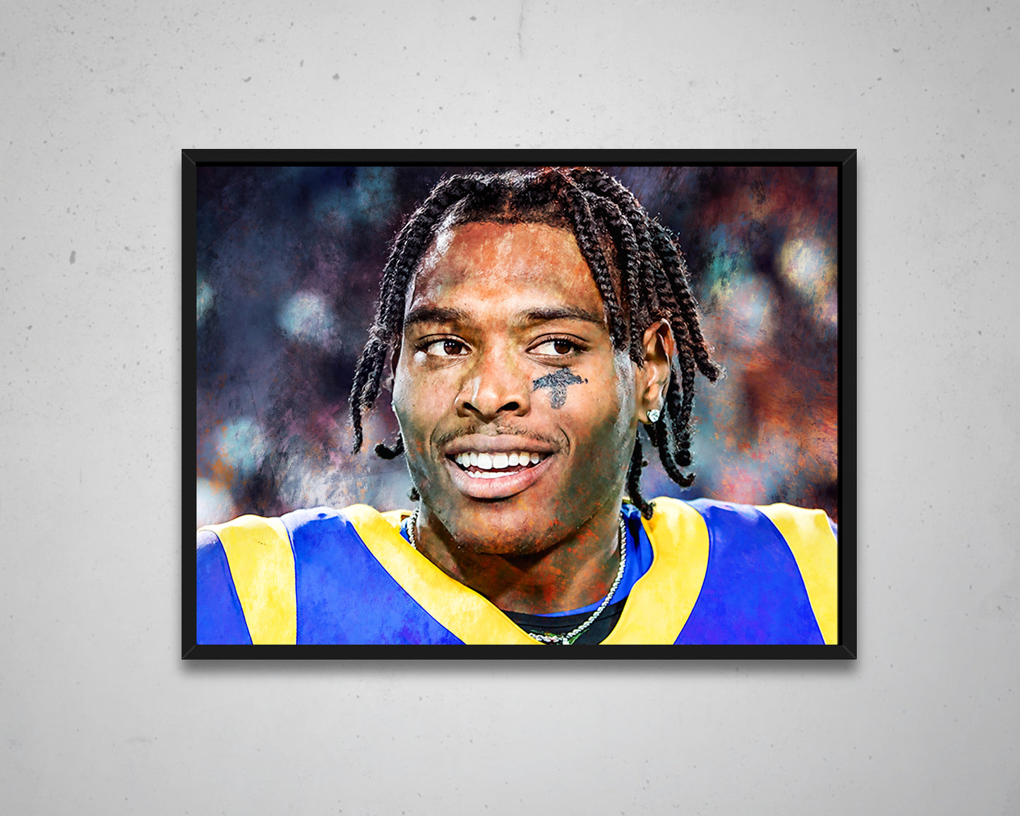 Jalen Ramsey Multicolour Wall Art 