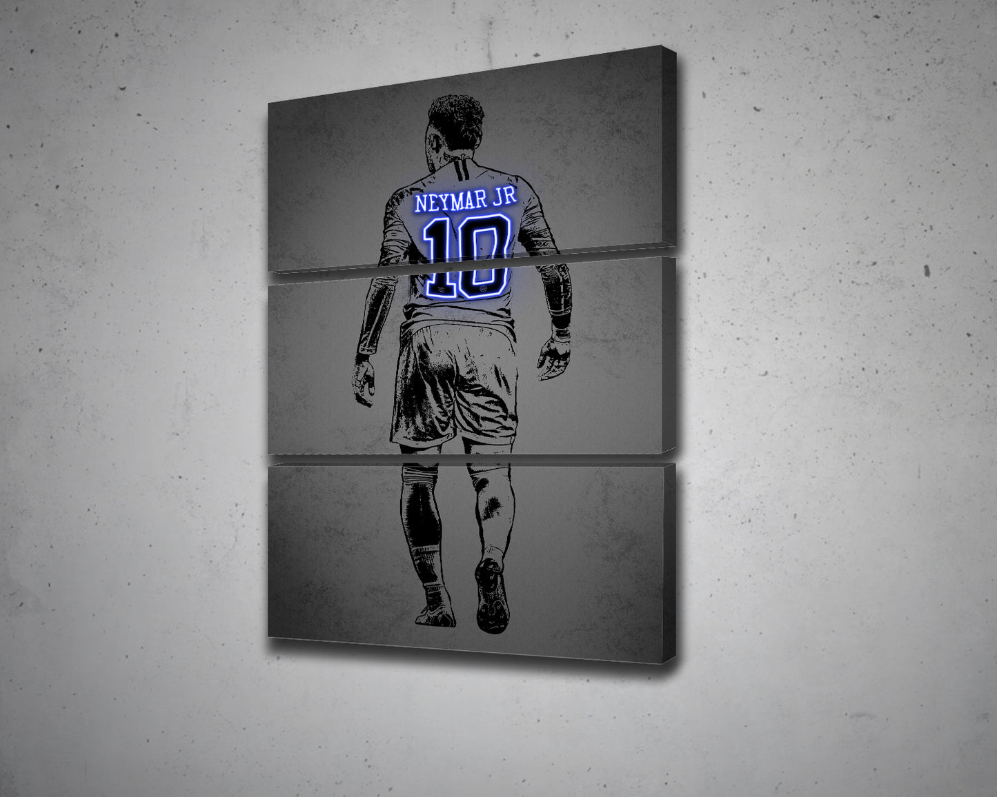 Neymar Canvas Wall Art 