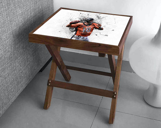 Peyton Manning Splash Effect Coffee and Laptop Table 