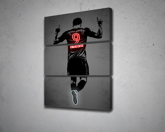 Robert Lewandowski Canvas Wall Art