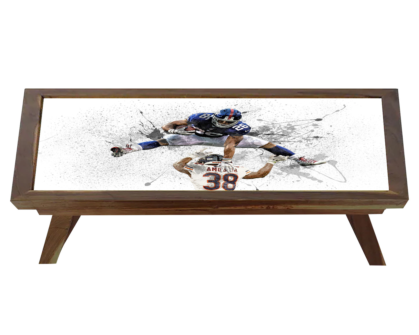 Saquon Barkley Splash Effect Coffee and Laptop Table 