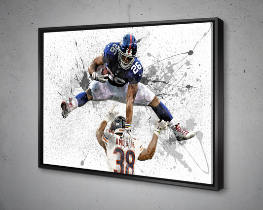 Saquon Barkley Canvas Wall Art 