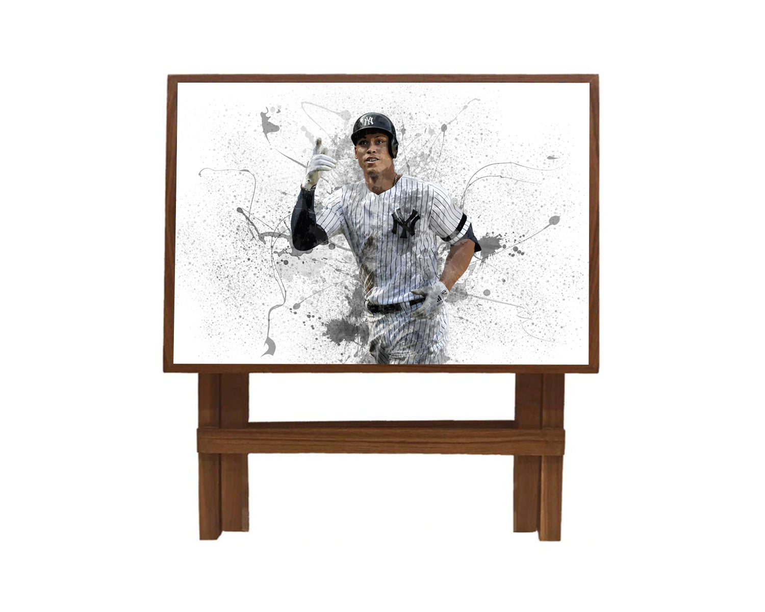 Aaron Judge Splash Effect Coffee and Laptop Table 