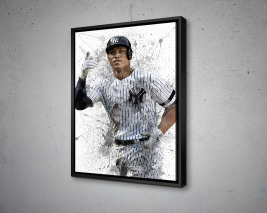Aaron Judge Splash Canvas Art