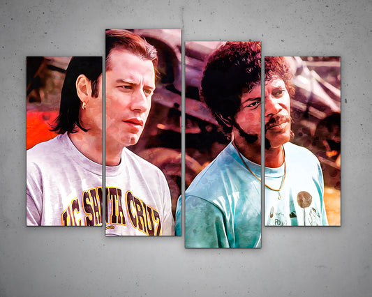 Jules And Vincent Multicolour Wall Art